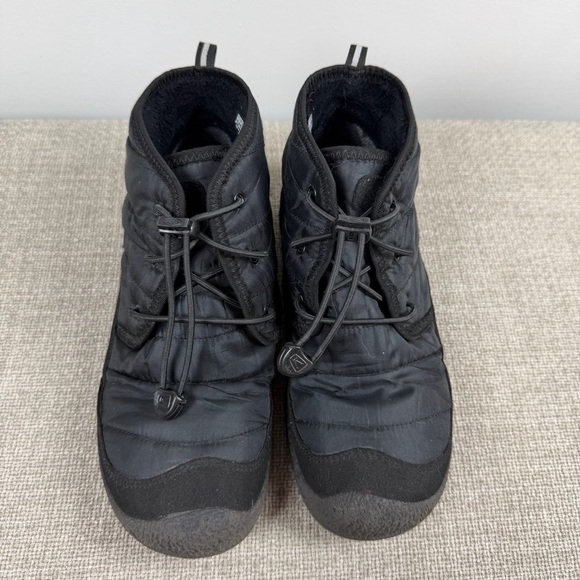 Keen Little Kids Howser II Waterproof Chukka Black Winter Boots Size 6 Insulated - Picture 4 of 13